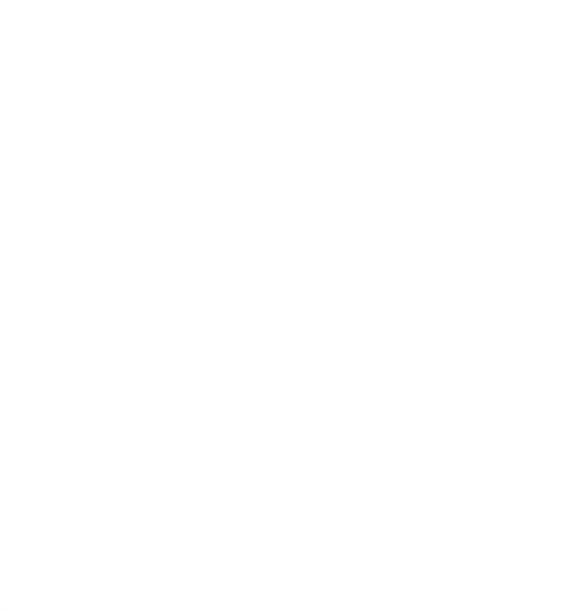 LRQA certification badge